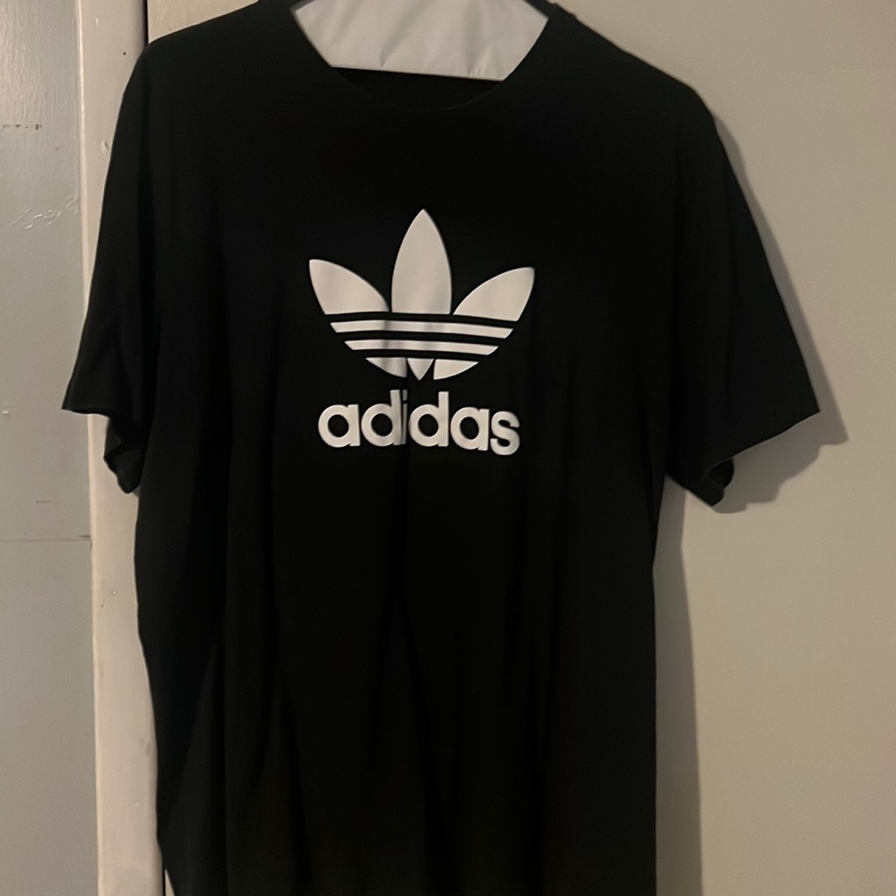 Black and white 2xl adidas tshirt